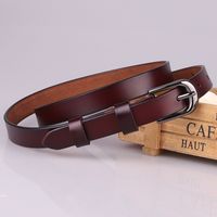 Women's Leather Belt Korean Fashion Decorative Belt Casual Pin Buckle Belt Wholesale Nihaojewelry main image 2