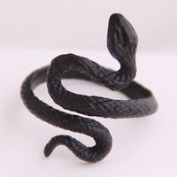 European And American Fashion Metal Lucky Snake Personality Open Ring main image 1