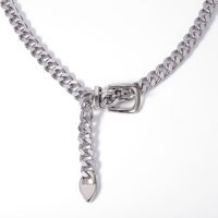 Fashion Jewelry Creative Chain Belt Waist Chain Simple Metal Belt Wholesale Nihaojewelry main image 4