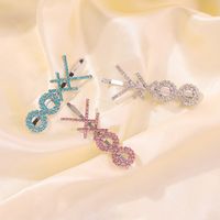 Hot Sale Exaggerated Multi-layer Interesting Hair Clip Cross-shaped Alloy Clip Wholesale Nihaojewelry main image 1