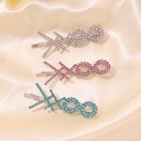 Hot Sale Exaggerated Multi-layer Interesting Hair Clip Cross-shaped Alloy Clip Wholesale Nihaojewelry main image 3