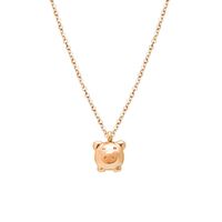 Happy Piggy Clavicle Necklace Gold Clavicle Necklace Wholesale Nihaojewelry main image 6