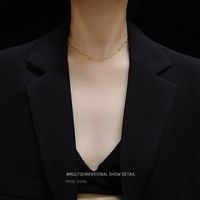 Pequeñas Cuentas Coreanas Clavícula Collar Sexy Joyería Hipoalergénica Al Por Mayor Nihaojewelry main image 6