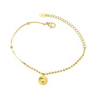 Snake Bone Chain With Round Bead Chain Good Luck Bead Bracelet Wholesale Nihaojewelry main image 3