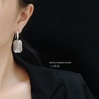 New Simple Texture  Titanium Steel Material 18k Real Gold Plating Non-fading Non-allergenic Earrings  Wholesale Nihaojewelry main image 6