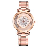 Steel Belt Watches Fashion Glitter Pink Women's Fashion Watches Hot-selling Steel Belt Watches Wholesale Nihaojewelry main image 6