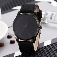 Large Dial Sports Style Simple Frosted Belt Quartz Men's Sports Watch Wholesale Nihaojewelry main image 4