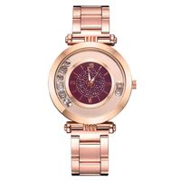 Steel Belt Watches Fashion Glitter Pink Women's Fashion Watches Hot-selling Steel Belt Watches Wholesale Nihaojewelry sku image 2