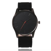 Large Dial Sports Style Simple Frosted Belt Quartz Men's Sports Watch Wholesale Nihaojewelry sku image 1