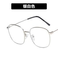 Fashion Big Frame New Glasses Trend Retro Face Flat Glasses Wholesale Nihaojewelry sku image 1
