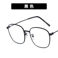 Fashion Big Frame New Glasses Trend Retro Face Flat Glasses Wholesale Nihaojewelry sku image 5