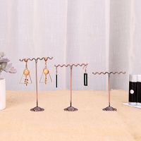 Simple  Fashion Three-piece Earring Frame Exquisite High-end Libra Earring Frame Jewelry Display Stand Wholesale main image 3
