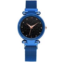 Fashion New  Starry Sky Magnet With Quartz  Rhinestone Watch Nihaojewelry Wholesale sku image 3