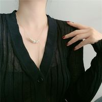 Pearl Gradient Hand-wound Round Bead Chain Simple Fashion Retro Clavicle Chain Necklace Wholesale Nihaojewelry main image 6