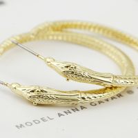 Exaggerated Punk Style Jewelry Snake Earrings Fashion Trend Earrings Wholesale Nihaojewelry main image 3