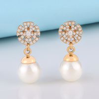 New Products South Korea New Pearl Tassel Earrings Senior Sense Earrings Wholesale Nihaojewelry main image 1