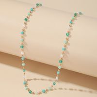 Simple Style Water Droplets Alloy Plating Women's Necklace main image 6