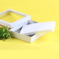 12 Hole Ring Display Box Transparent World Cover Carton Fashion Rings Storage Boxes main image 5