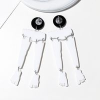 New Product Creative Funny Hand And Foot Girl Non-mainstream Earrings Acrylic Earrings Wholesale Nihaojewelry main image 5