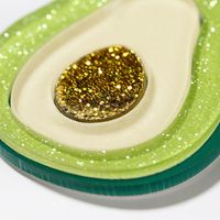 Europäische Und Amerikanische Mode Neue Acryl-avocado-frucht Ohrringe Grüne Ohrringe Temperament Süße Süße Ohrringe Frauen main image 4
