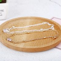 New Anklet Simple Ladies Alloy Diamond Anklet New Beach Feet Wholesale Nihaojewelry main image 4