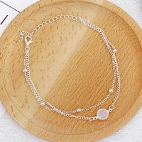 New Anklet Simple Ladies Alloy Diamond Anklet New Beach Feet Wholesale Nihaojewelry main image 5