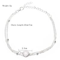 New Anklet Simple Ladies Alloy Diamond Anklet New Beach Feet Wholesale Nihaojewelry main image 6