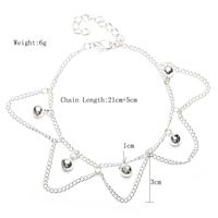 Fashion Jewelry Retro Style Multi-layer Tassel Chain Small Bell Women's Anklet Wholesale Nihaojewelry main image 6