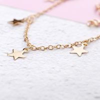 Beach Fashion Star Anklet Single Layer Multiple Five-pointed Star Pendant Unisex Foot Accessories Wholesale Nihaojewelry main image 3