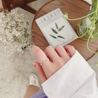 Hot Sale Small Round Ring Fashion Simple Finger Ring Wholesale Nihaojewelry main image 3
