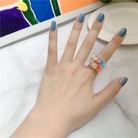 Nueva Moda Linda Tendencia Niñas Anillo De Dedo Al Por Mayor Nihaojewelry sku image 1