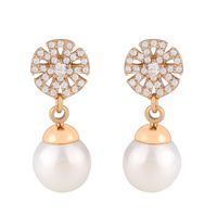 New Products South Korea New Pearl Tassel Earrings Senior Sense Earrings Wholesale Nihaojewelry sku image 1