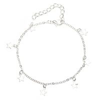 Beach Fashion Star Anklet Single Layer Multiple Five-pointed Star Pendant Unisex Foot Accessories Wholesale Nihaojewelry sku image 2