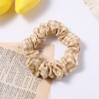 Spring New Fashion Mesh Solid Color Ribbon Cheap Scrunchies Wholesale sku image 1