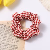 Spring New Fashion Mesh Solid Color Ribbon Cheap Scrunchies Wholesale sku image 2