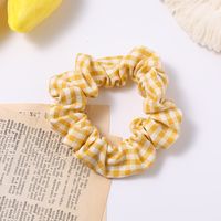 Spring New Fashion Mesh Solid Color Ribbon Cheap Scrunchies Wholesale sku image 4