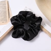 Spring New Fashion Mesh Solid Color Ribbon Cheap Scrunchies Wholesale sku image 14