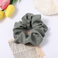 Spring New Fashion Mesh Solid Color Ribbon Cheap Scrunchies Wholesale sku image 20
