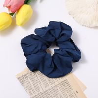 Spring New Fashion Mesh Solid Color Ribbon Cheap Scrunchies Wholesale sku image 21