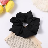 Spring New Fashion Mesh Solid Color Ribbon Cheap Scrunchies Wholesale sku image 22