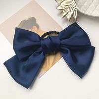 Gorgeous Satin Oversized Double Bow Hair Clip Korean Hair Accessories New sku image 7