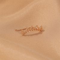 New Single Heart-shaped Hollow Earrings Creative Simple Love Ear Bone Clip Ladies Ear Jewelry Wholesale Nihaojewelry main image 5