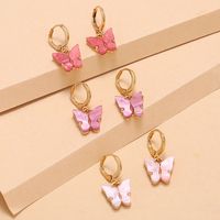 Hot Sale Set Earrings Fashion Simple Retro Shell Butterfly 3-piece Earrings Wholesale Nihaojewelry main image 1