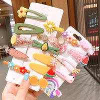 Korean Hairpin Color Word Clip Side Clip Small Clip Headdress Hairpin Wholesale Nihaojewelry main image 1