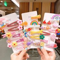 Korean Hairpin Color Word Clip Side Clip Small Clip Headdress Hairpin Wholesale Nihaojewelry main image 3