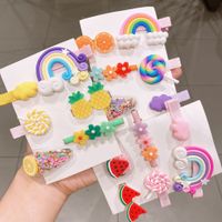 Korean Hairpin Color Word Clip Side Clip Small Clip Headdress Hairpin Wholesale Nihaojewelry main image 4