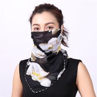 Sunshade Summer Anti-ultraviolet Chiffon Veil Mask Neck Guard Breathable Mask Wholesale Nihaojewelry main image 1