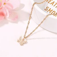 Simple Butterfly Elegant Clavicle Chain Women  Wild Necklace Clavicle Chain main image 5