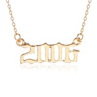 Fashion  Simple  New Pendant Years  Clavicle Chain Nihaojewelry sku image 27