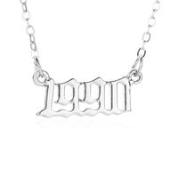Fashion  Simple  New Pendant Years  Clavicle Chain Nihaojewelry sku image 50